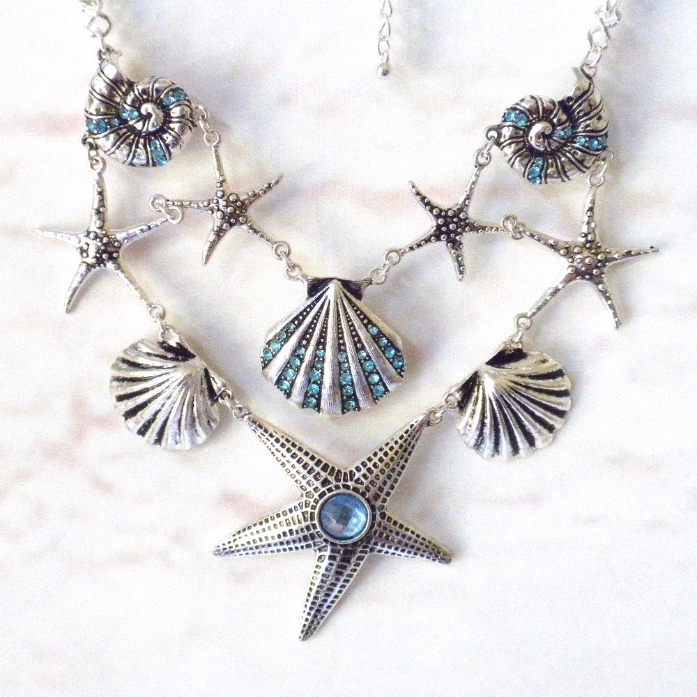 Stunning Sea Side Summer Necklace Set